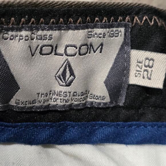 Volcom Brown Modern Stretch Straight Leg Pants Men's Jeans Size 28 - Picture 3 of 7